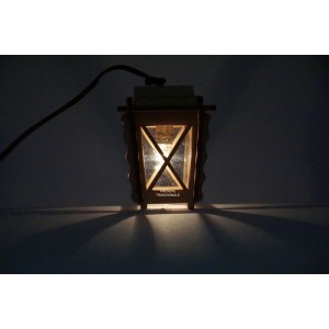 Lanterna in legno 3x3 H 4... 2