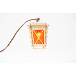 Lanterna in legno  4.5x4.5...