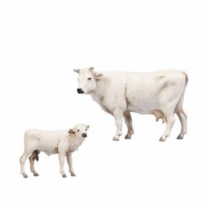 Mucca e vitello 8cm Moranduzzo