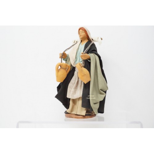 Acquaiola con anfore cm 15 terracotta...