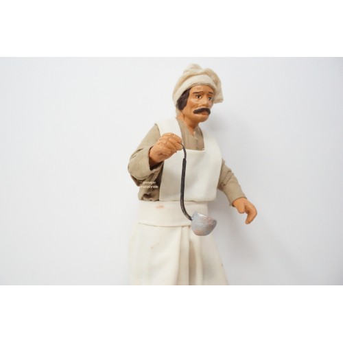 Cuoco con pentolone cm 15 terracotta...