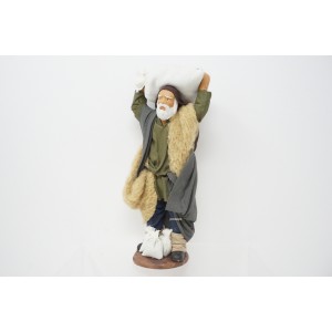 Uomo con sacchi cm 15...