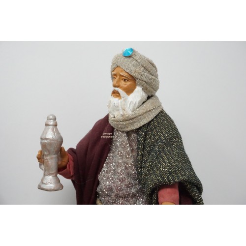 Re magi cm 15 terracotta e tessuto