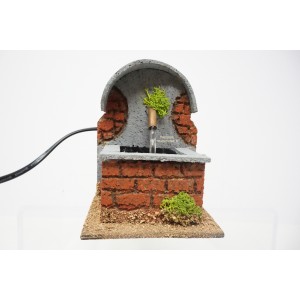 Fontana con pompa presepe...