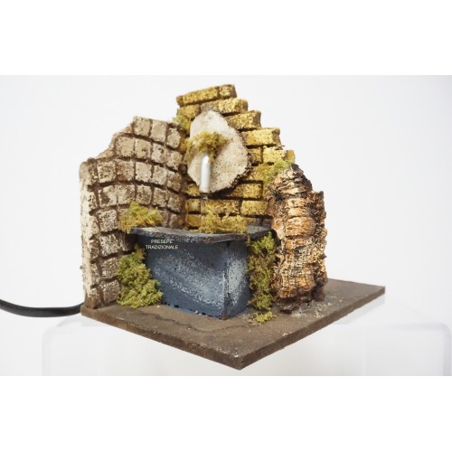 Fontana con pompa presepe napoletano...