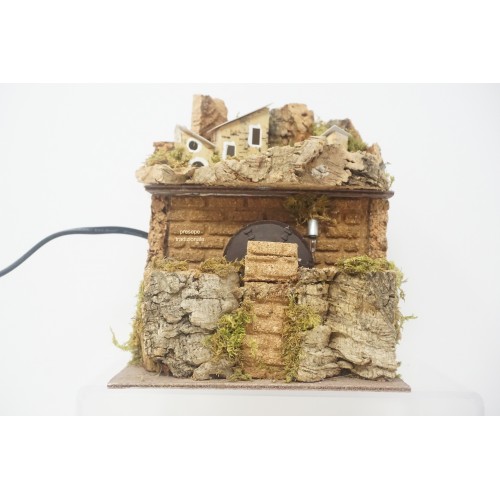 Mulino ad acqua con pompa presepe...