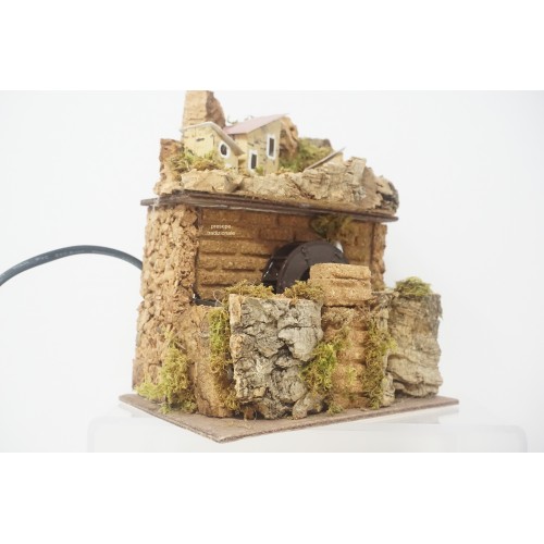 Mulino ad acqua con pompa presepe...
