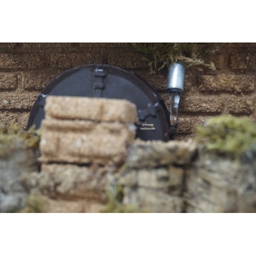 Mulino ad acqua con pompa presepe...
