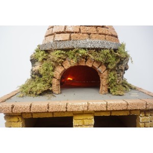 Forno effetto fuoco presepe... 2
