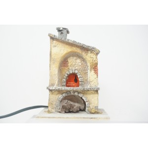 Forno effetto fuoco presepe...