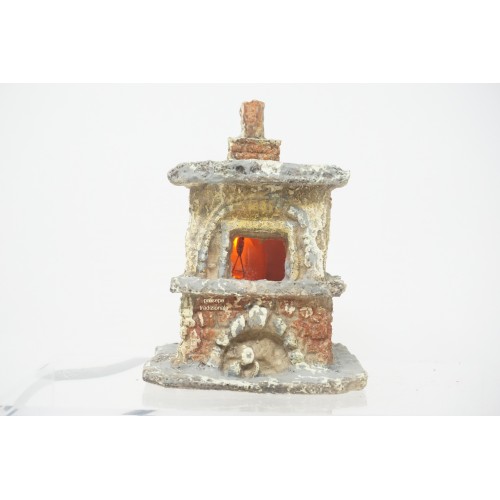 Forno effetto fuoco presepe...