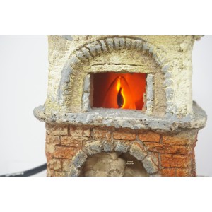 Forno effetto fuoco presepe... 2
