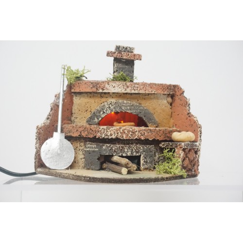 Forno effetto fuoco presepe...