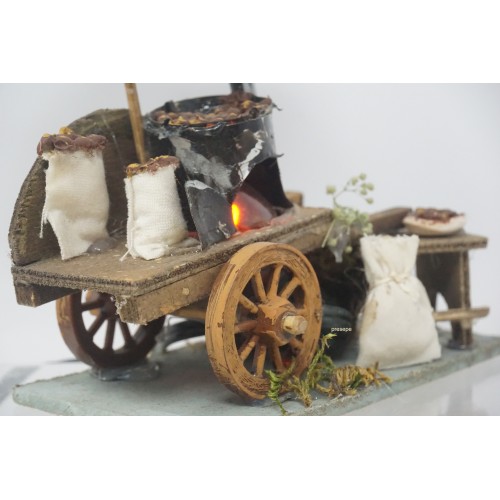 Carretto castagnaio effetto fuoco...