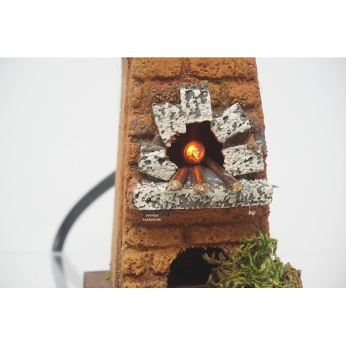 Forno effetto fuoco presepe...