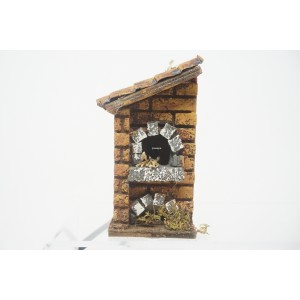 Forno effetto fuoco presepe...