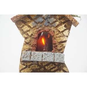 Forno effetto fuoco presepe... 2