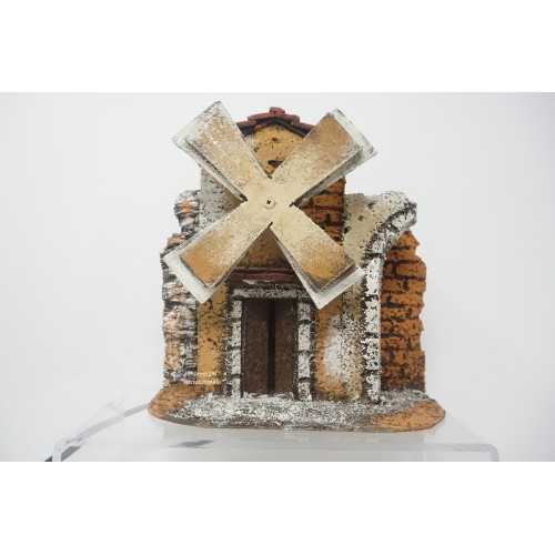 Mulino a vento presepe napoletano in...
