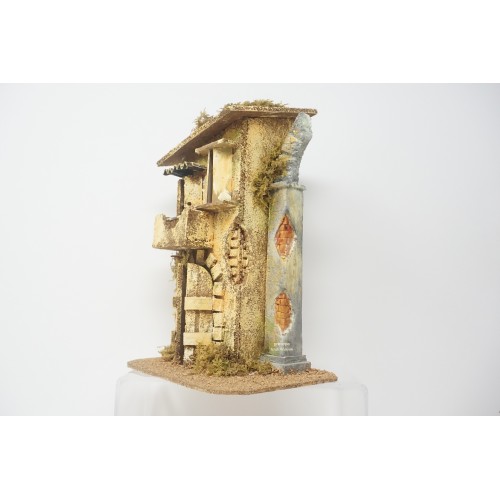 Casa presepe napoletano in sughero 12...