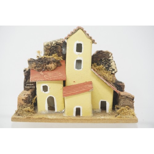 Casa presepe napoletano in legno...