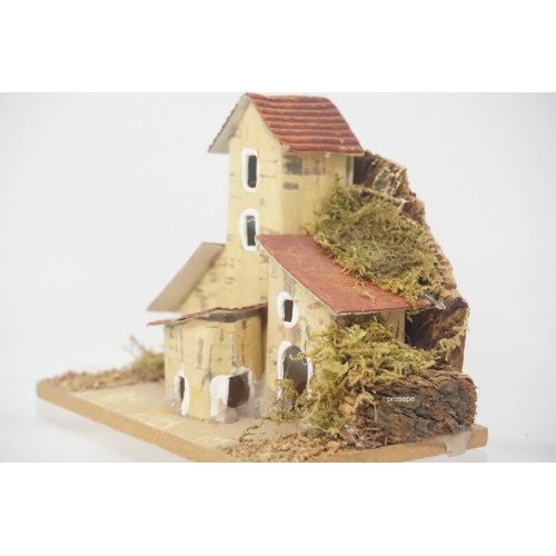 Casa presepe napoletano in legno...