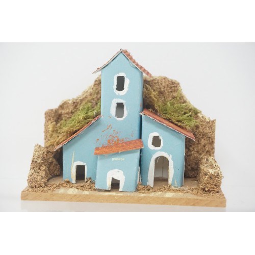Casa presepe napoletano in legno...