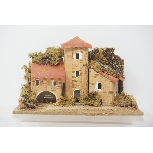 Casa presepe napoletano in legno...