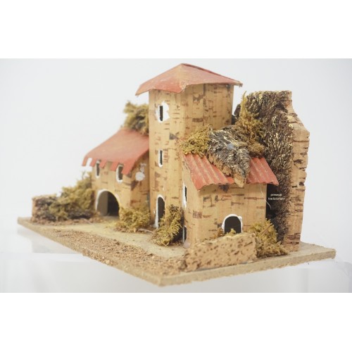 Casa presepe napoletano in legno...