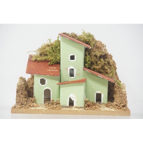 Casa presepe napoletano in legno...