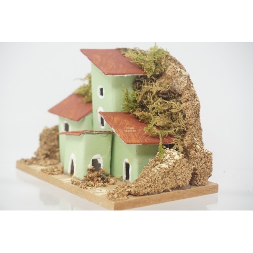 Casa presepe napoletano in legno...