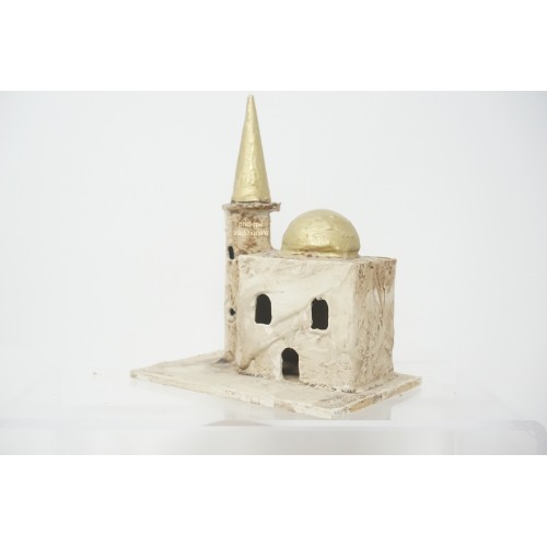 Casa presepe Arabo in legno e cartone...