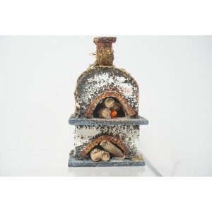 Forno effetto fuoco presepe...