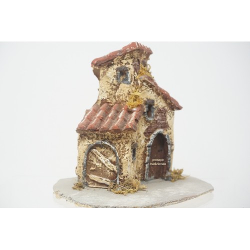 Casa presepe Napoletano resina 10 x...