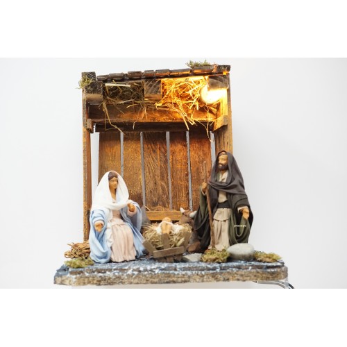 Capanna in legno  20 x 20 h 22 cm...