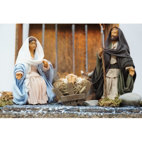 Capanna in legno  20 x 20 h 22 cm...