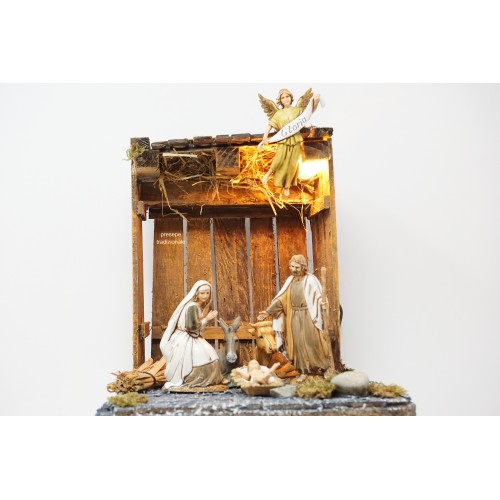 Capanna in legno  20 x 20 h 22 cm...