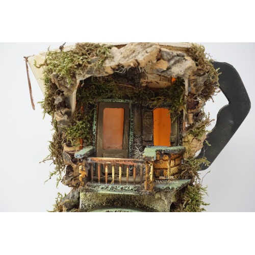 Presepe napoletano Moka in legno e...