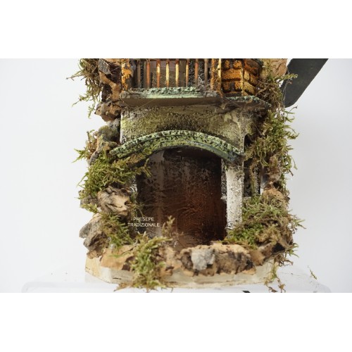 Presepe napoletano Moka in legno e...