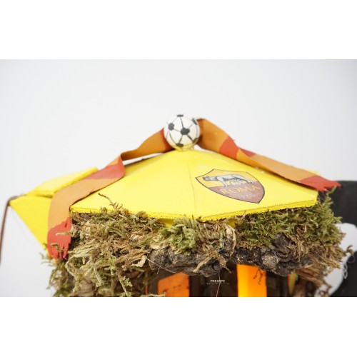 Presepe napoletano Moka giallorossa...