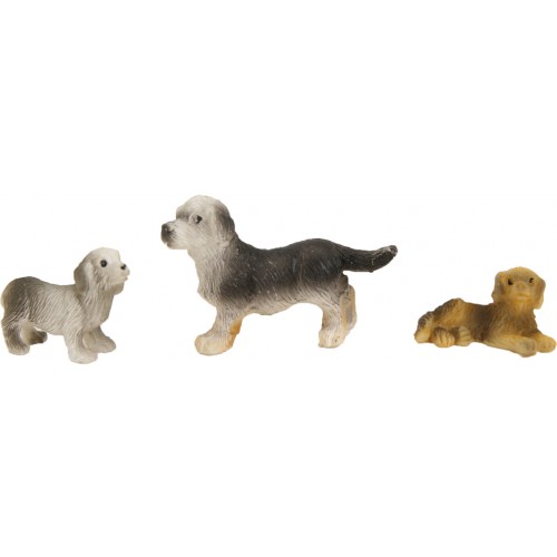 Cane tris H 2,5 cm  Resina