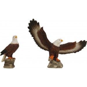 Aquila set 2 pz H 7,5 cm...