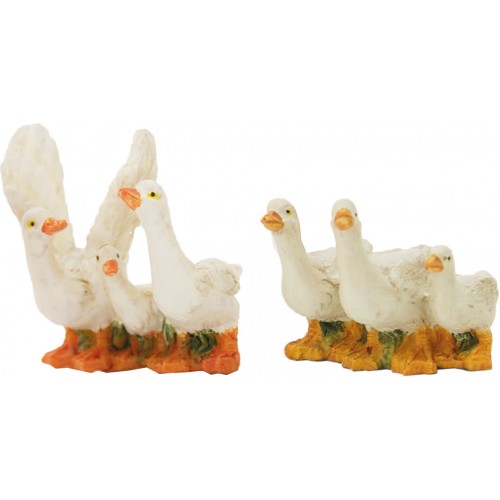 Oche set 2 pz H 3,4 cm Resina