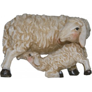 Pecora e agnello in resina...