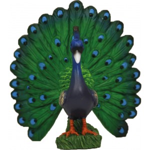 Pavone  H 6,5 cm Resina