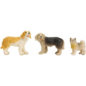 Cane tris H 2,7 cm  Resina