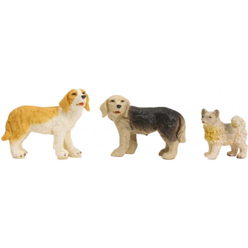 Cane tris H 2,7 cm  Resina