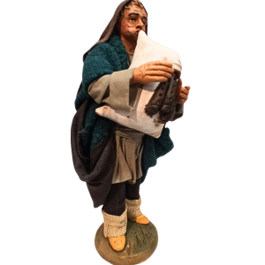 Zampognaro cm 14 terracotta...