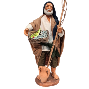 Pescatore con canna cm 15...