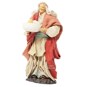 Donna con piatto di...