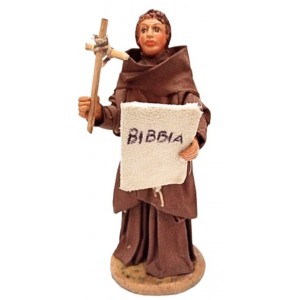 Frate cm 12 terracotta e...